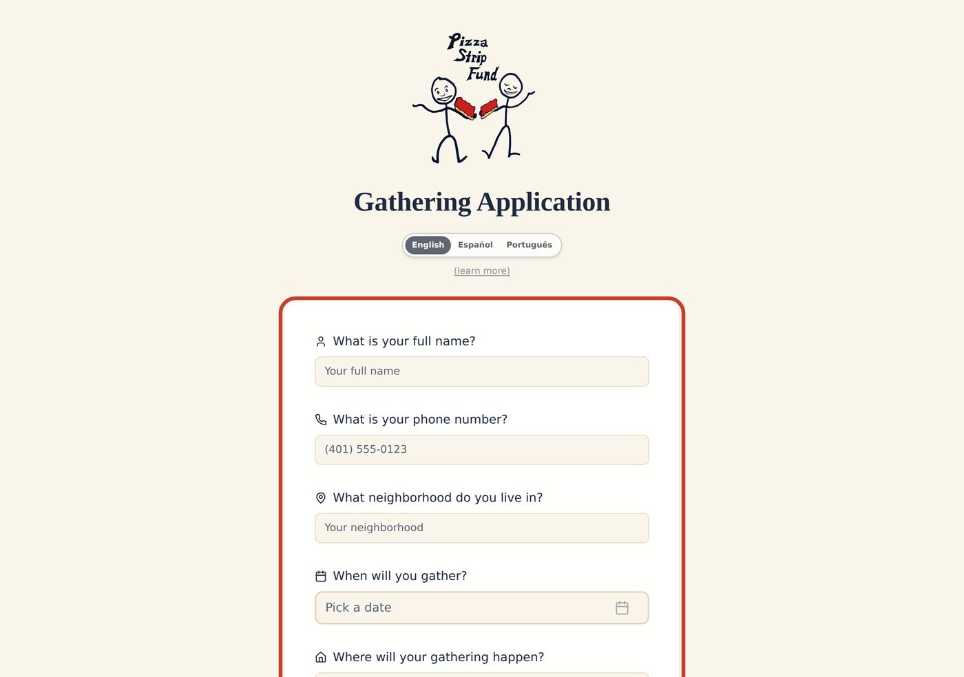 Microgrant Program System